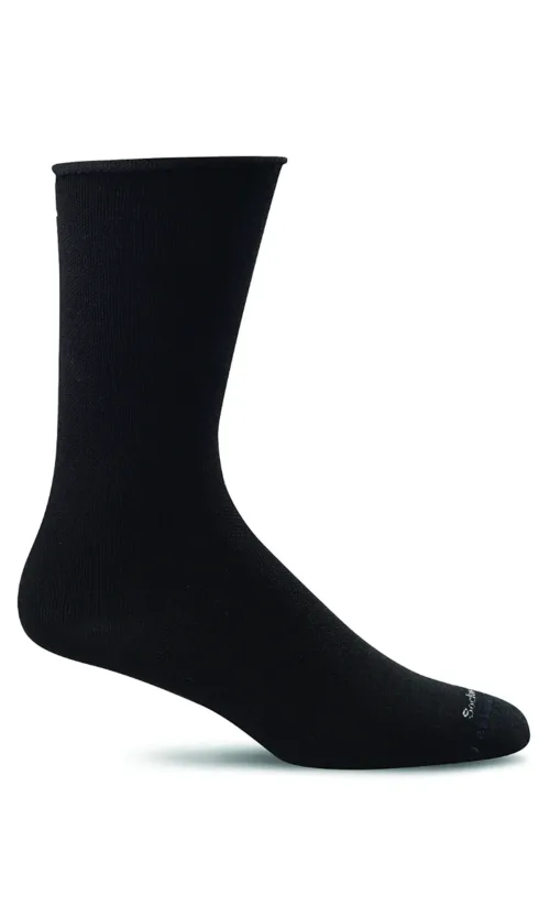 Sockwell hælspore strømpe Plantar Ease sort