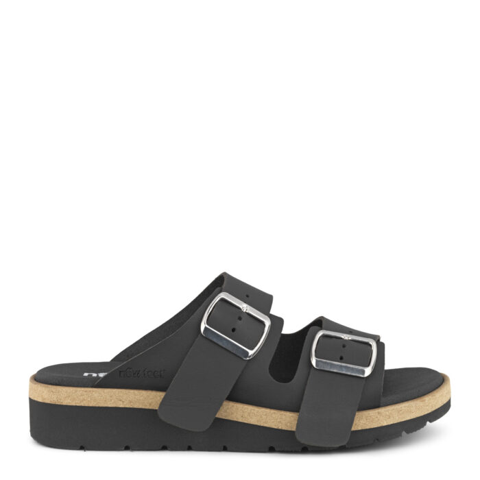 New Feet slippers i sort
