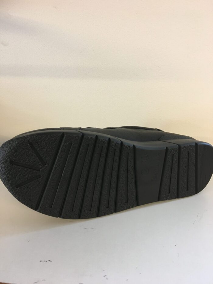 Berkemann velcro herresko, sort sål