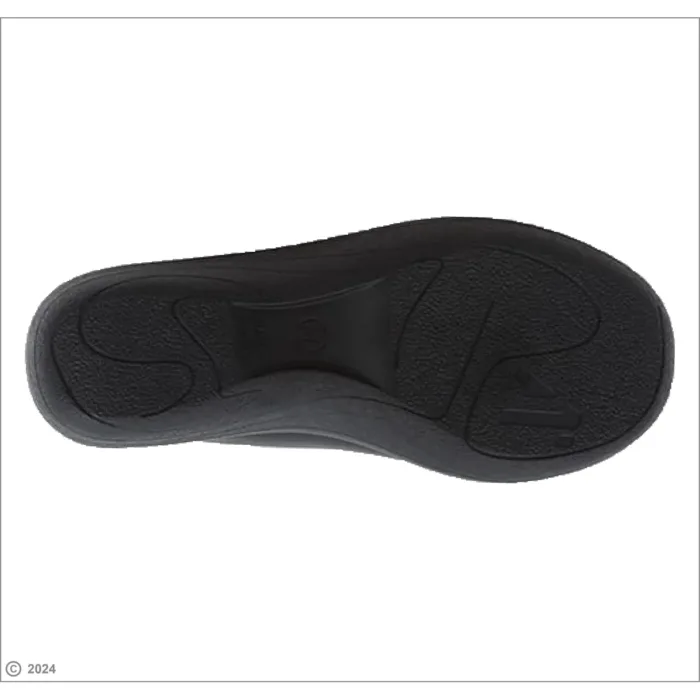 Arcopedico Gauja sort stof ballerina