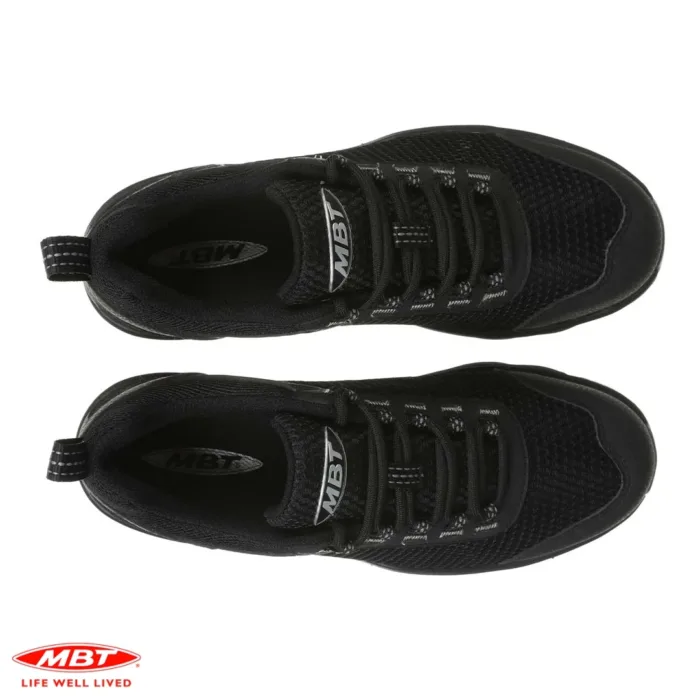 MBT Aspen snøre sko, sort med grå