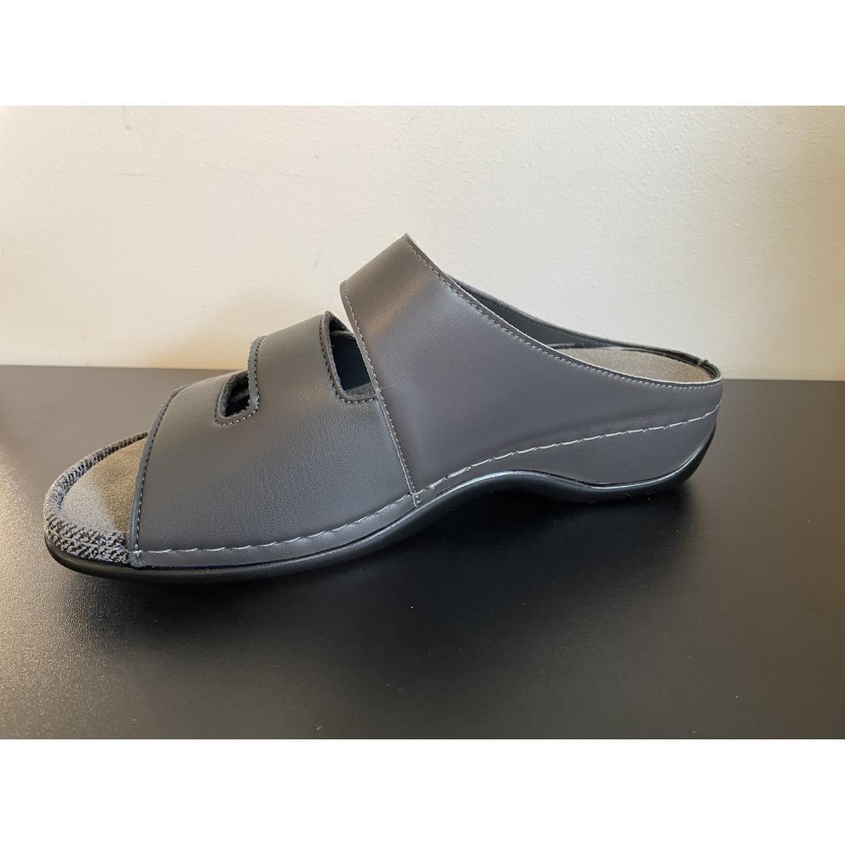 Berkemann Daria pantoffels voor dames, Bronzen Glamour Flowers, 41.5 EU