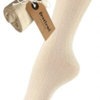 Festival bambus strømpe, off white