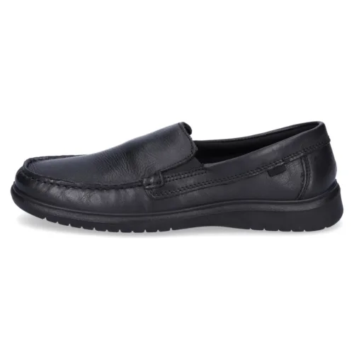 Ara herre loafer i sort skind.