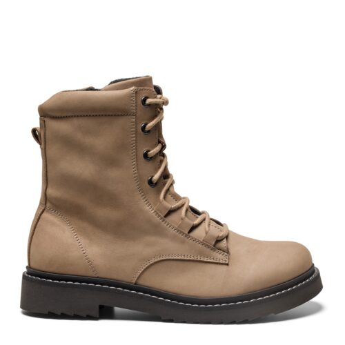 New Feet damestøvle i sandfarvet nubuck