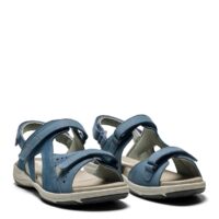 New Feet sandal med 2 velcroremme