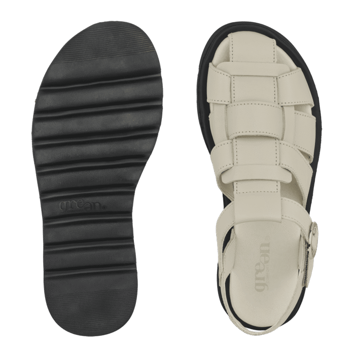 Green Comfort sandal model Allow med lukket tå.