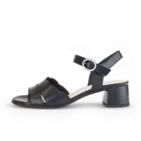 Gabor sort dame festsandal