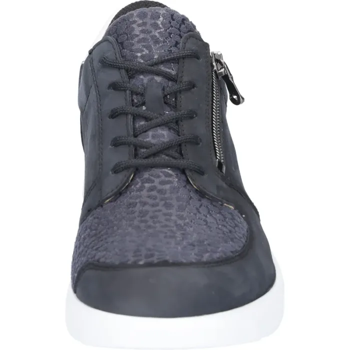 Waldläufer dame sneaker i mørkeblå