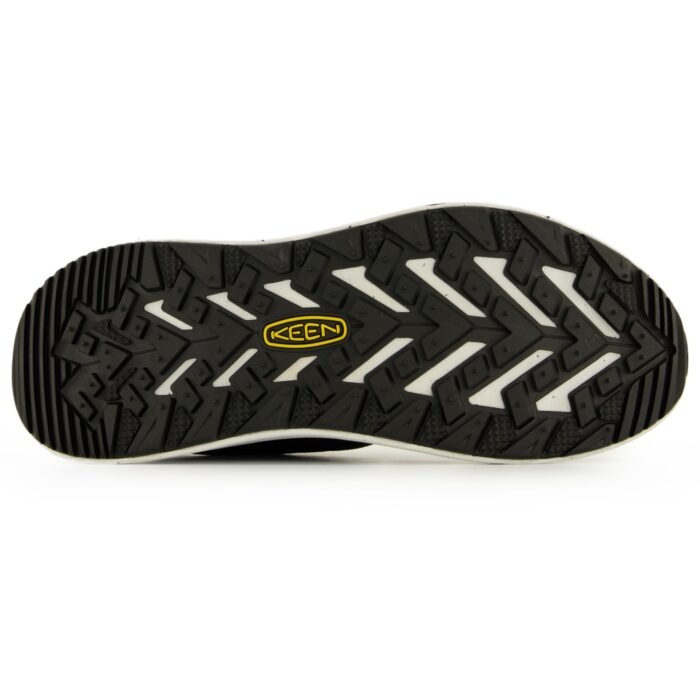 Keen herre sneakers i sort mesh, med en aflastende sål.