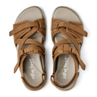 New Feet sandal med krydsrem