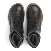 New Feet støvle i sort skind