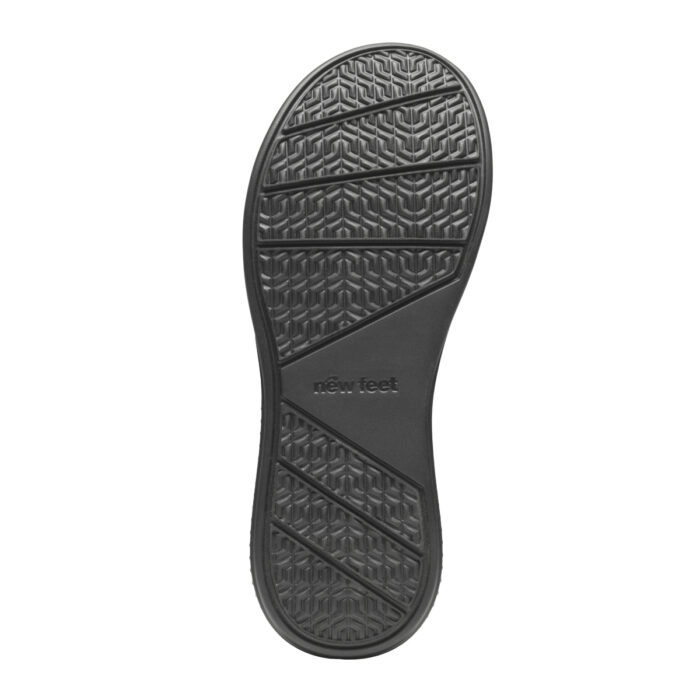 New Feet sko med tex membran. Sort sko med snøre og lynlås