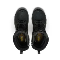 Keen dame vandrestøvle i sort nubuck og nylon.