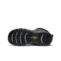 Keen dame vandrestøvle i sort nubuck og nylon.