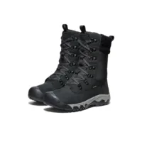 Keen dame vandrestøvle i sort nubuck og nylon.