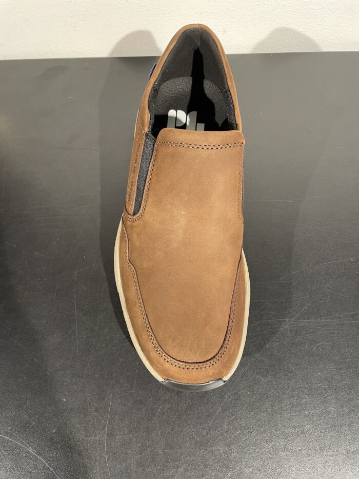 Plus Gabor herre loafer i brun nubuck