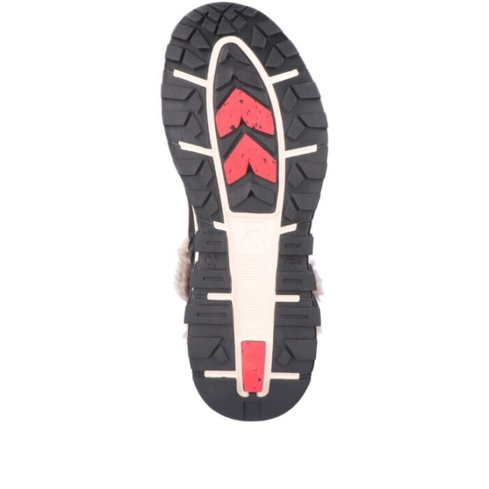 Rieker revolution sort varm og vandafvisende støvle