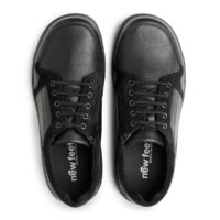 New Feet bred herresko med strækbart skind over tæerne