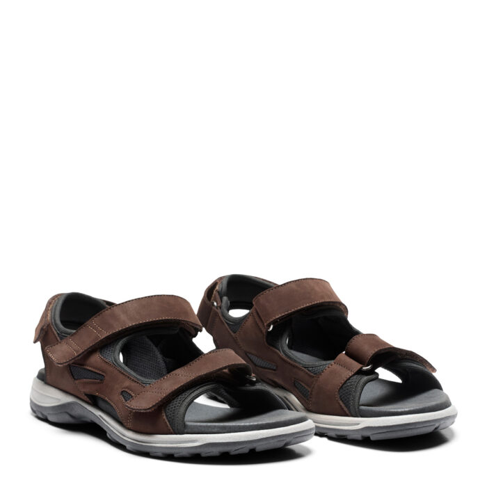 New Feet herre sportssandal i brun