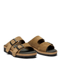 New Feet slippers i cognac farvet ruskind