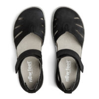 New Feet sandalsko i sort nubuck