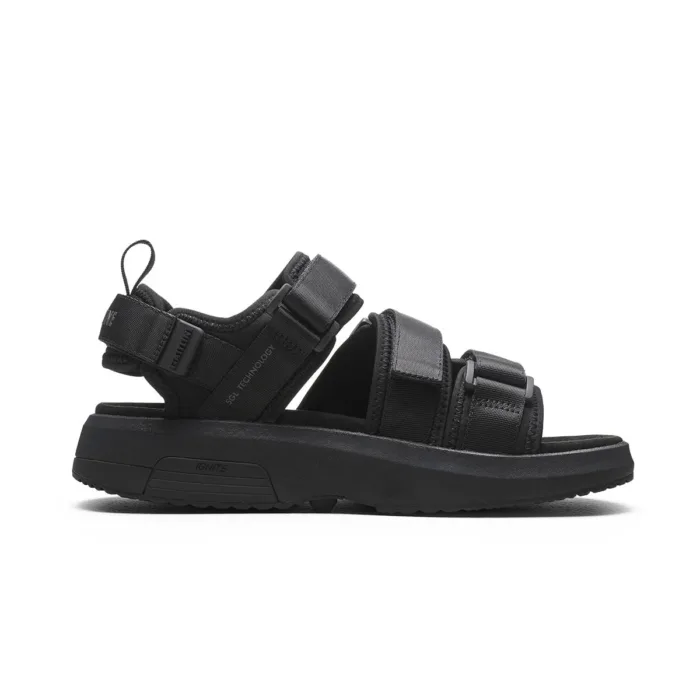 GaitLine Flow unisex sandal i sort