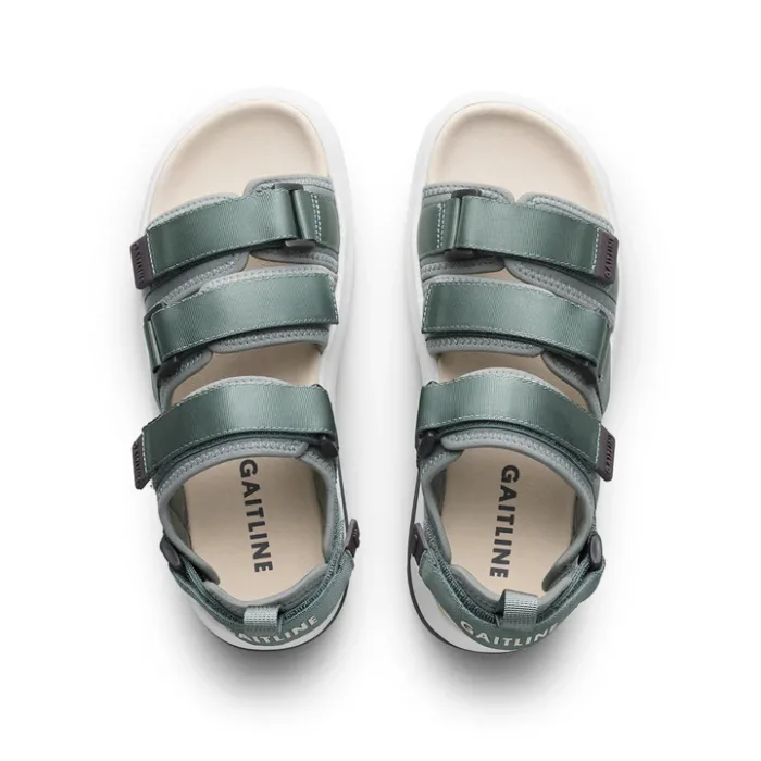 GaitLine Flow sandal i sage green