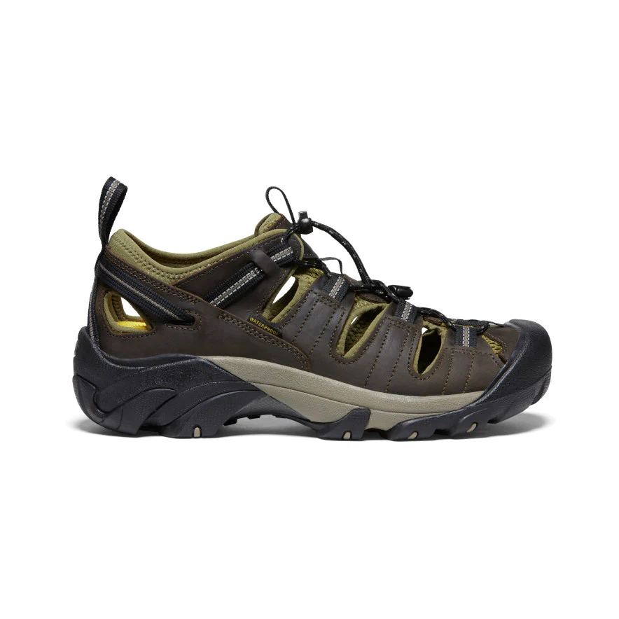 Keen Arroyo sandal sko i oliven og sort