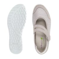 Waldläufer ballerina lys grå