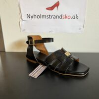 Shoe Design sort damesandal