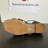Shoe Design sort damesandal