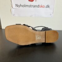 Shoe Design sort damesandal