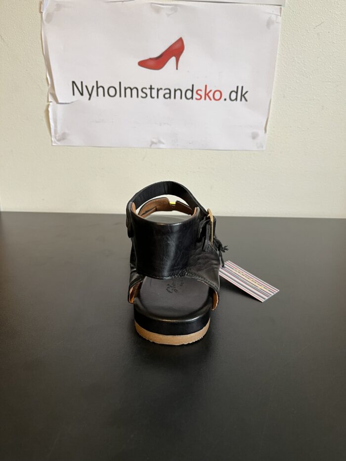 Shoe Design sort damesandal