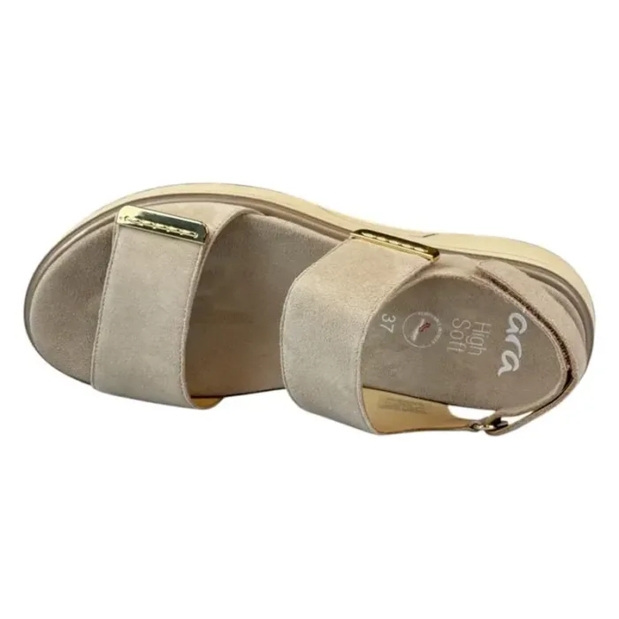 Ara beige nubuck sandal