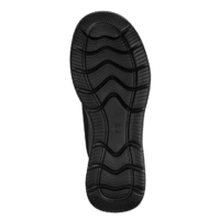 Tamaris step-in, sort sneaker med glimmereffekt.