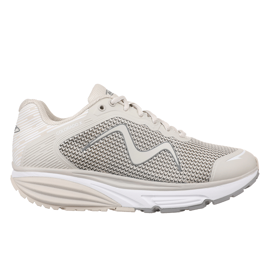 MBT Colorado X light taupe dame sneakers