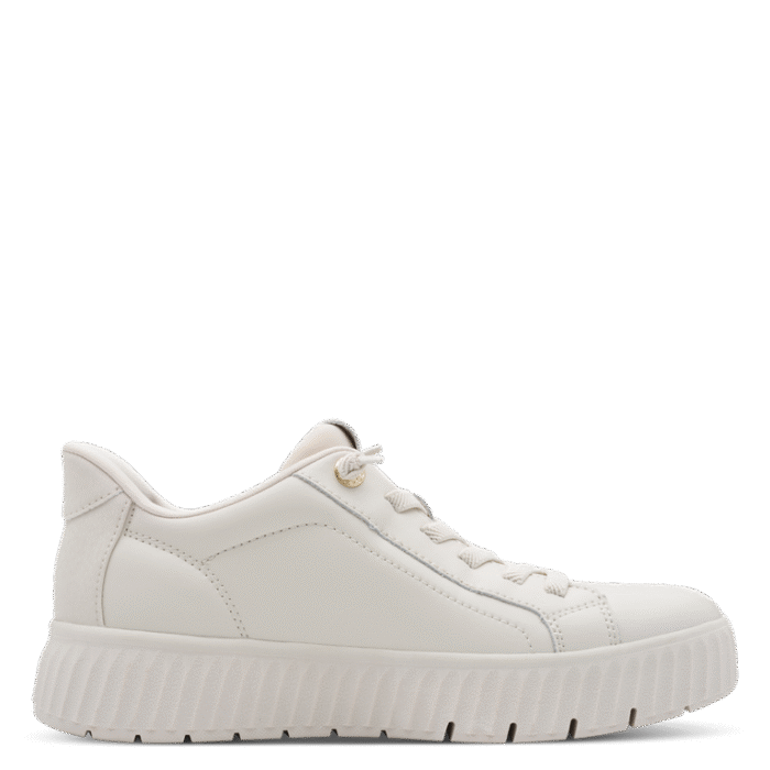 Tamaris Comfort step-in sneaker, i offwhite skind