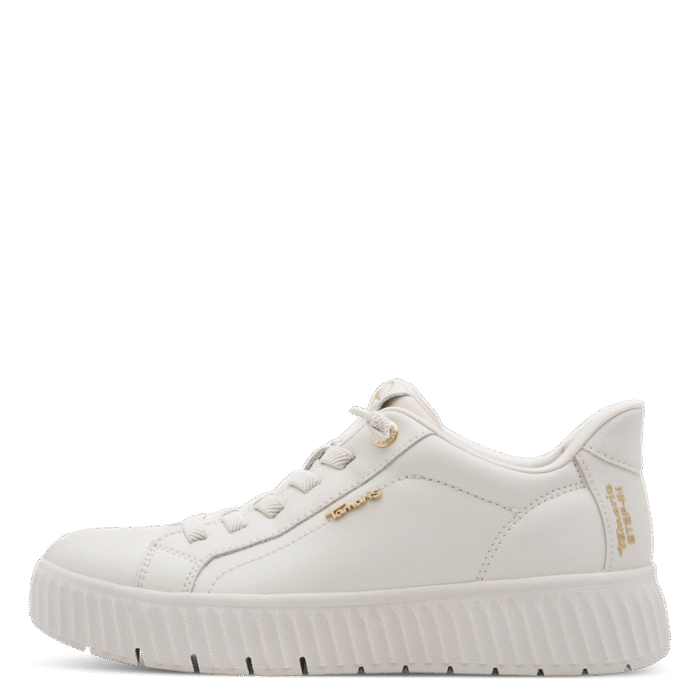 Tamaris Comfort step-in sneaker, i offwhite skind
