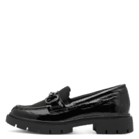 Tamaris Comfort sort lak loafer,