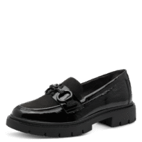 Tamaris Comfort sort lak loafer,