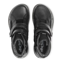 New Feet bred støvlet med velcro og stræk over tæerne