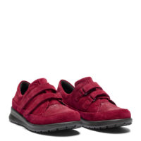 New Feet bordeaux velcrosko