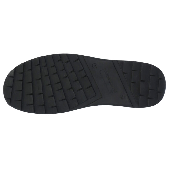 Berkemann bred herre hjemmesko i grå uldfilt