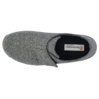 Berkemann bred herre hjemmesko i grå uldfiltBerkemann bred herre hjemmesko i grå uldfilt
