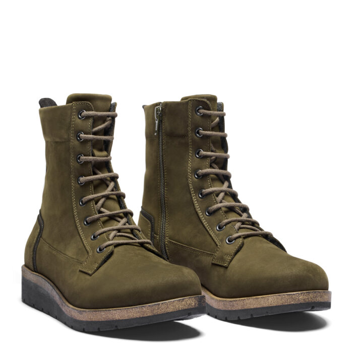 New Feet grøn nubuck støvle