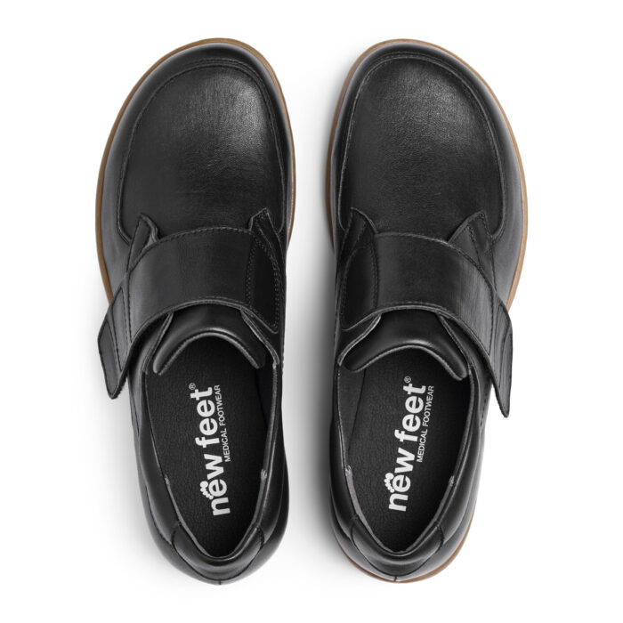 Sort New Feet Damesko Med Bred Rem