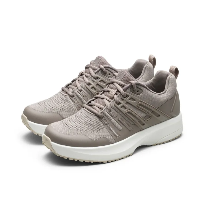 GaitLine advance lite taupe, snøre gå sko til damer