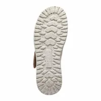 New Feet Dame hjemmesko med hælkappe og velcrorem i blå uld