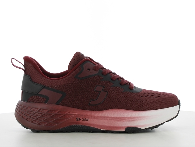 SJ Jogger letvægts kondisko i bordeaux mesh
